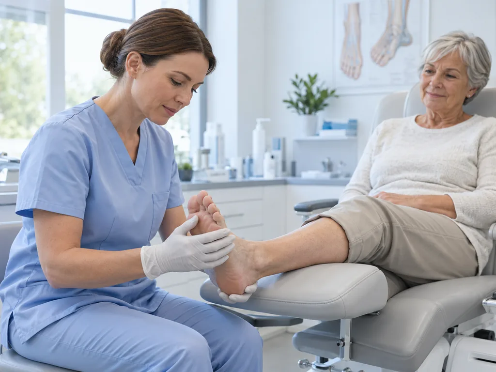 Professionelle Untersuchung und Beratung zur Fußgesundheit